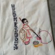 画像2: 【70cm×70cm】「WEDNESDAY」ネイティブアメリカン 刺繍入り フィードサック テーブルナプキン■ビンテージ アンティーク アメリカ雑貨 (2)