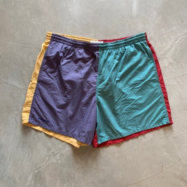 画像1: 【M W32〜W36】90s BANANA REPUBLIC スウィムショーツ ショートパンツ クレイジーパターン■ビンテージ アメリカ古着 バナナリパブリック (1)