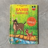 画像: 【22.3cm×15.7cm】80s WALT DISNEY PRODUCTIONS バンビ 絵本 洋書■ビンテージ アメリカ雑貨 ディズニー インテリア ブック
