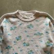 画像2: 【Ladies】JC Penney 長袖サーマルシャツ 白ベース 花柄■ビンテージ オールド レトロ アメリカ古着 レディース 総柄 ロンT No.9 (2)
