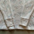画像6: 【Ladies】USA製 JC Penney 長袖サーマルシャツ 白ベース 花柄■ビンテージ オールド レトロ アメリカ古着 レディース 総柄 ロンT No.5 (6)
