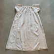 画像1: 【Ladies】フランス 刺繍入り リネンワンピース チュニック アイボリー■ビンテージ アンティーク ヨーロッパ古着 レディース フレンチ 2 (1)