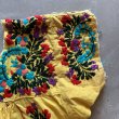 画像3: 【Ladies】コットン 刺繍 メキシカンワンピース チュニック 黄色■ビンテージ レトロ アメリカ古着 レディース フォークロア メキシコ (3)