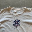 画像2: 【Ladies】60s BSA ボーイスカウト 染み込みプリントTシャツ 白■ビンテージ オールド アメリカ古着 レディース オールコットン (2)