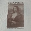 画像3: 【M】80s HEDONISMII モナリザ パロディ プリントTシャツ 水色■ビンテージ オールド アメリカ古着 シングルステッチ エロ ダヴィンチ (3)