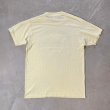 画像7: 【M/L】80s USA製「EXPOSE YOURSELF」変質者 露出狂 プリントTシャツ 薄黄色■ビンテージ オールド アメリカ古着 Hanes ヘインズ (7)
