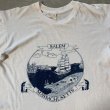 画像2: 【L】80s USA製 マサチューセッツ州 SALEM 魔女と船 プリントTシャツ 白■ビンテージ オールド アメリカ古着 コットン マリン セーラー (2)