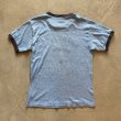 画像8: 【Ladies】80s USA製 Russell ウイングフット リンガーTシャツ 青 杢ブルー■ビンテージ オールド アメリカ古着 ラッセル レディース (8)
