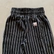 画像8: 【W28〜W32】カナダ製 chefwear ウエストゴム イージーパンツ ストライプ 黒白■ビンテージ オールド アメリカ古着 (8)