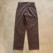 画像5: 【W32】Lee コットン ノータック チノパンツ チャコールグレー■ビンテージ オールド レトロ アメリカ古着 リー ストレート チノパン (5)