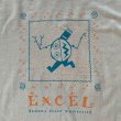 画像3: 【L】90s Hanes プリントTシャツ グレー系 アースカラー■ビンテージ オールド アメリカ古着 アート コットン ヘインズ EXCEL エクセル (3)