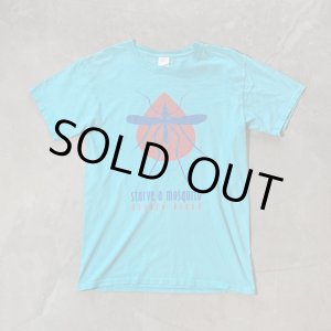 画像: 【S or Ladies】mosquito 献血 プリントTシャツ 青■ビンテージ オールド アメリカ古着 サックスブルー GILDAN ギルダン コットン 蚊