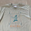 画像2: 【L】90s Hanes プリントTシャツ グレー系 アースカラー■ビンテージ オールド アメリカ古着 アート コットン ヘインズ EXCEL エクセル (2)