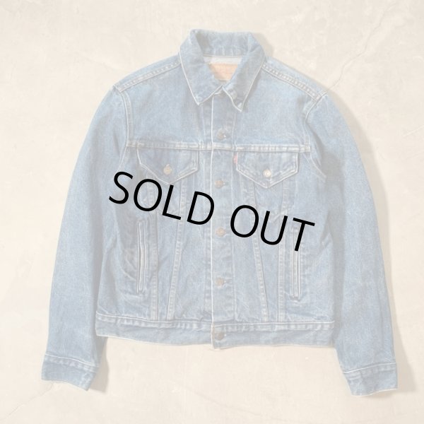 画像1: 【40 M/L相当】80s USA製 Levi's 70506 デニムジャケット■ビンテージ アメリカ古着 ジージャン リーバイス オリジナル トラッカー (1)