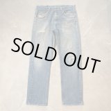 画像: 【W34】70s-80s USA製 Lee 200 ストレート デニムパンツ■ビンテージ オールド レトロ アメリカ古着 アメリカ製 リー ジーパン