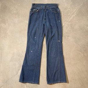 画像: 【W28】70s Levi's for gals ビッグE フレアデニムパンツ■ビンテージ レトロ アメリカ古着 リーバイス レディース ベルボトム オリジナル