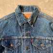 画像2: 【40 M/L相当】80s USA製 Levi's 70506 デニムジャケット■ビンテージ アメリカ古着 ジージャン リーバイス オリジナル トラッカー (2)