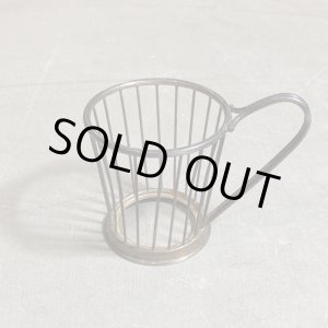 画像: 【8.2cm】CHRISTOFLE コーヒーカップホルダー■ビンテージ アンティーク フランス ヨーロッパ雑貨 ブロカント クリストフル No.2