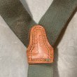 画像2: 【Free】70s オランダ軍 Y型 サスペンダー■ビンテージ オールド アメリカ古着 レザー×ゴム フリーサイズ ミリタリー No.1 (2)