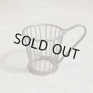 画像: 【8.2cm】CHRISTOFLE コーヒーカップホルダー■ビンテージ アンティーク フランス ヨーロッパ雑貨 ブロカント クリストフル No.1