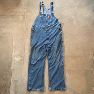 画像: 【W42〜】Dickies デニム オーバーオール■ビンテージ オールド レトロ アメリカ古着 ディッキーズ ワークウェア ビッグサイズ
