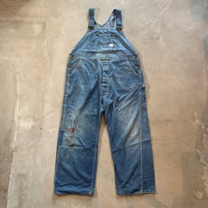 画像: 【W44】70s BIGMAC デニム オーバーオール■ビンテージ オールド レトロ アメリカ古着 ビッグマック ワークウェア ビッグサイズ