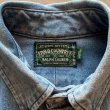 画像3: 【S/M】90s POLO COUNTRY 長袖デニムシャツ 青■ビンテージ オールド アメリカ古着 ポロカントリー ラルフローレン ボタンダウン (3)
