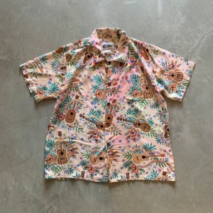 画像: 【Boys or Ladies】90s USA製 Reyn Spooner レーヨン 半袖アロハシャツ 総柄■ビンテージ アメリカ古着 art of eddy y レインスプーナー