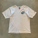 画像: 【L】90s Champion NFL 刺繍入り Tシャツ 白■ビンテージ オールド アメリカ古着 チャンピオン ハワイ アメフト