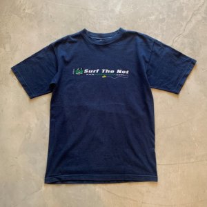 画像: 【S/M】90s USA製 クリバンキャット プリントTシャツ ネイビー 紺色■ビンテージ オールド アメリカ古着 コットン サーフ ハワイ ネコ 猫