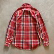 画像8: 【BOYS L(メンズS相当)】Polo Ralph Lauren 長袖ネルシャツ 赤チェック■ビンテージ オールド アメリカ古着 ボーイズ ラルフローレン (8)