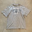 画像1: 【XS or Ladies】USA製 Timberland プリントTシャツ グレー■ビンテージ オールド アメリカ古着 90s ティンバーランド (1)