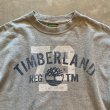 画像2: 【XS or Ladies】USA製 Timberland プリントTシャツ グレー■ビンテージ オールド アメリカ古着 90s ティンバーランド (2)