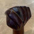 画像6: 【36cm】特大 ウッド フィグサイン ハンドサイン オブジェ■ビンテージ アンティーク レトロ アメリカ雑貨 拳 手 木製 木彫り アート (6)
