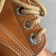 画像6: 【24.5cm】日本製 Wrangler 5ホール 編み上げ レザー ワークブーツ 茶色 ■ビンテージ オールド 古着 ユーロ 革靴 ラングラー 靴 (6)