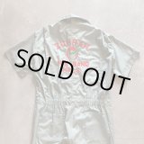 画像: 【42 W36】70s Walls フリーメイソン シュライン チェーン刺繍 半袖 オールインワン ツナギ■ビンテージ オールド アメリカ古着 秘密結社