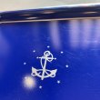 画像2: 【26.3cm×35.0cm】アンカーマーク スチールトレイ ネイビー■ビンテージ アンティーク レトロ アメリカ雑貨 マリン USN No.1 (2)