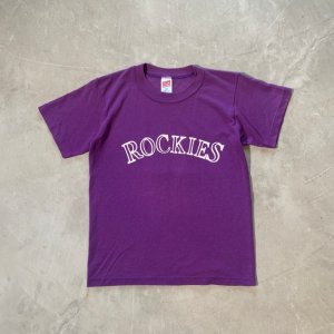 画像: 【Kids or Ladies】90s USA製 SOFFE ナンバリングプリントTシャツ パープル 紫■ビンテージ アメリカ古着 キッズ レディース シングル
