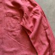 画像4: 【L/XL】バナナリパブリック 長袖リネンシャツ 杢レッド ピンク■ビンテージ オールド レトロ アメリカ古着 バナリパ (4)