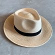 画像5: 【58cm】グアテマラ製 Handwoven 中折れ 麦わら帽子 ハット■ビンテージ オールド レトロ アメリカ古着 手編み (5)