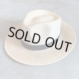 画像: 【58cm】グアテマラ製 Handwoven 中折れ 麦わら帽子 ハット■ビンテージ オールド レトロ アメリカ古着 手編み