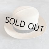 画像: 【57cm】JAPAN VINTAGE「BEST GRASS」パナマハット■ビンテージ アンティーク オールド 大正 昭和レトロ 古着 麦わら帽子