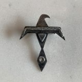 画像: 【4.0cm×3.3cm】サンダーバードモチーフ シルバーピンズ■ビンテージ アンティーク ピンバッチ ブローチ インディアンジュエリー ナバホ