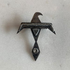 画像: 【4.0cm×3.3cm】サンダーバードモチーフ シルバーピンズ■ビンテージ アンティーク ピンバッチ ブローチ インディアンジュエリー ナバホ