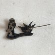 画像7: 【2.3cm×3.1cm】925刻印 メキシコ製 シルバーピンズ■ビンテージ アンティーク ピンバッチ ブローチ メキシカン ソンブレロ (7)