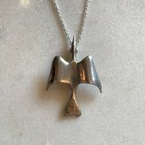 画像: 【4.2cm×2.8cm】鳥モチーフ シルバーネックレス■ビンテージ アンティーク アクセサリー インディアンジュエリー ペンダント