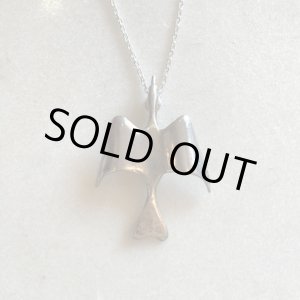 画像: 【4.2cm×2.8cm】鳥モチーフ シルバーネックレス■ビンテージ アンティーク アクセサリー インディアンジュエリー ペンダント
