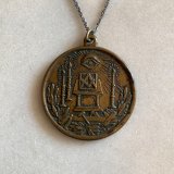 画像: 【3.4cm】フリーメイソン プロビデンスの目 ペンダント ネックレス■ビンテージ アンティーク アクセサリー シルバーチェーン 秘密結社