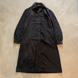 画像: 【Ladies】UNKNWON フレンチ ワークコート ブラック 黒■ビンテージ レトロ ヨーロッパ ユーロ古着 レディース 50s-60s ライトモールスキン