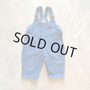 画像: 【Kids】90s BLUES IN MOTION デニム オーバーオール サロペット ブルー 青■ビンテージ オールド アメリカ古着 子供服 キッズ服